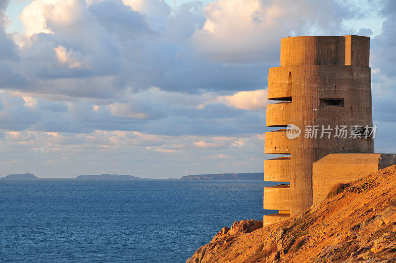 Les Landes，新泽西州WW2广播塔。